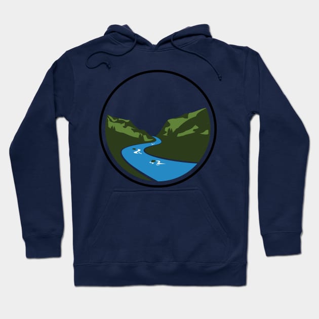 Circle Mountain Hoodie by Polahcrea